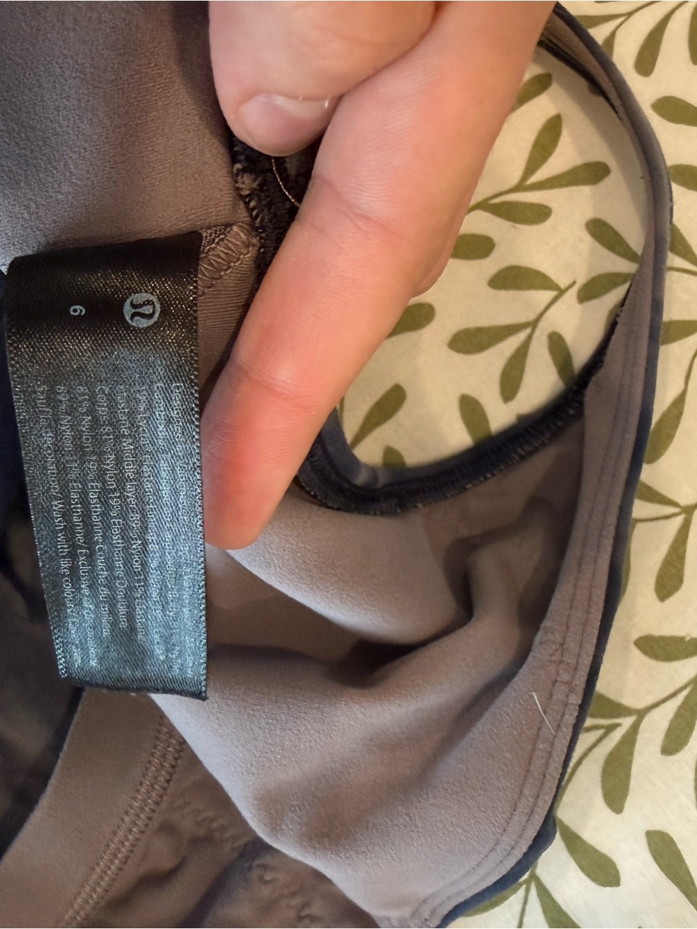 lululemon athletica Black Tie-Dye align tank - Picture 3 of 3